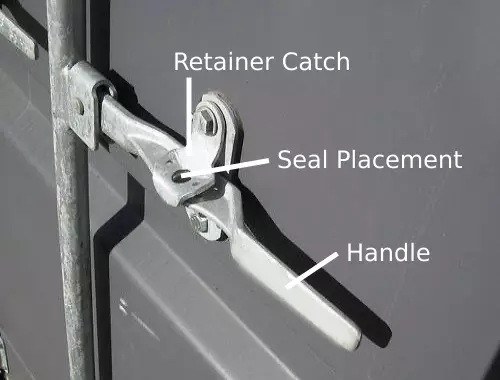 container door and seal description / segel kontainer